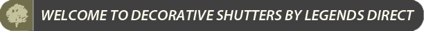 Welcome to Decorative Shutters