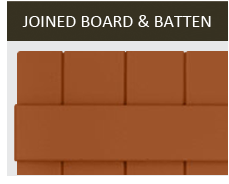 Joined Board & Batten Joined Board & Batten