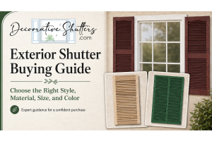 Exterior Window Shutters Buyer’s Guide