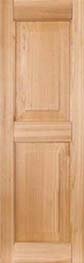 Wood Raised Panel Shutters