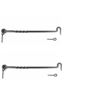 BAHAMA SHUTTER HOOK WITH EYE SCREW - 1 SET