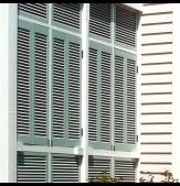 Legends Composite Bi-Fold Louvered & Bahama Shutters