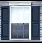 LEGENDS RAISED PANEL VINYL SHUTTERS