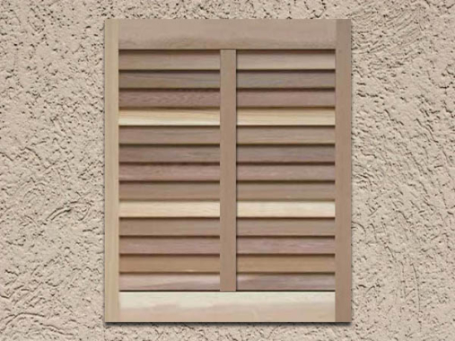 Premium Wood Bahama Shutters