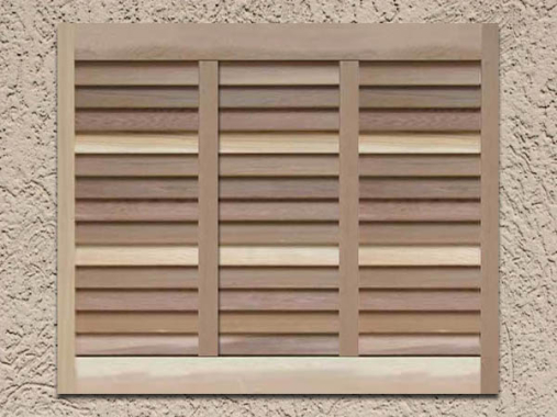 Wood Bahama Shutters
